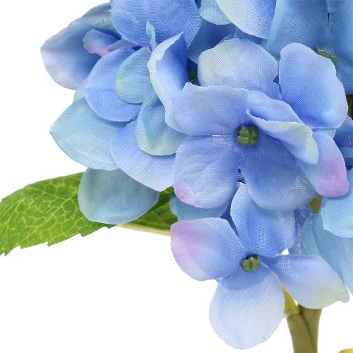 Product Hydrangea Blue Artificial Flower 36cm