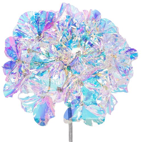 Artificial Hydrangea Branches in Iridescent Colors, 36cm, Set of 2 buy online | Floristik24.co.uk