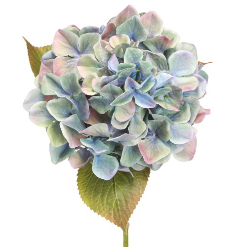 Floristik24 Hydrangea Artificial Flower Blue Violet Ø18cm L69cm 2pcs