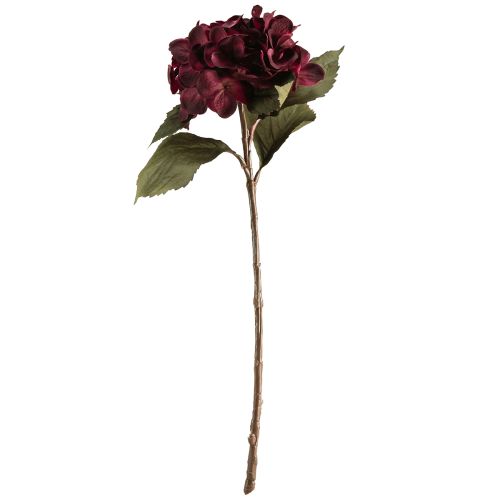 Product Hydrangea artificial flowers Bordeaux 52cm