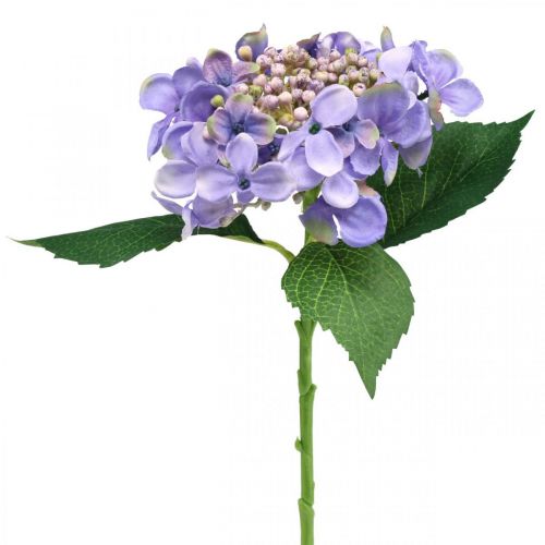 Floristik24 Decorative hydrangea, silk flower, artificial plant purple L44cm