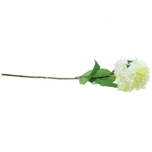 Floristik24 Hydrangea white artificial 80cm