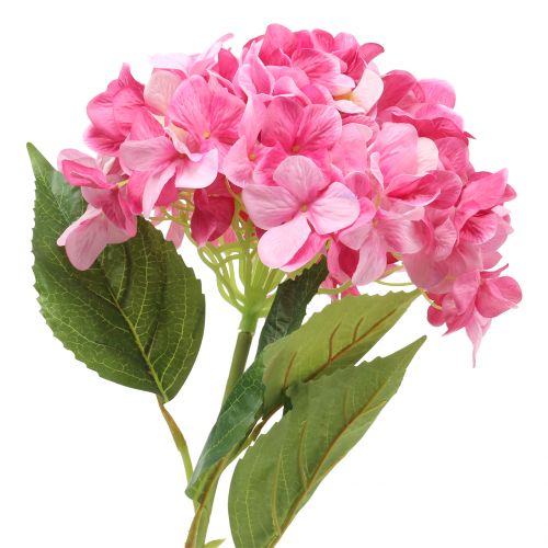 Floristik24 Hydrangea large artificial pink L110cm