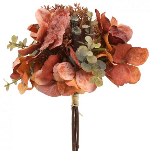 Product Hydrangea bouquet artificial flowers table decoration 23cm