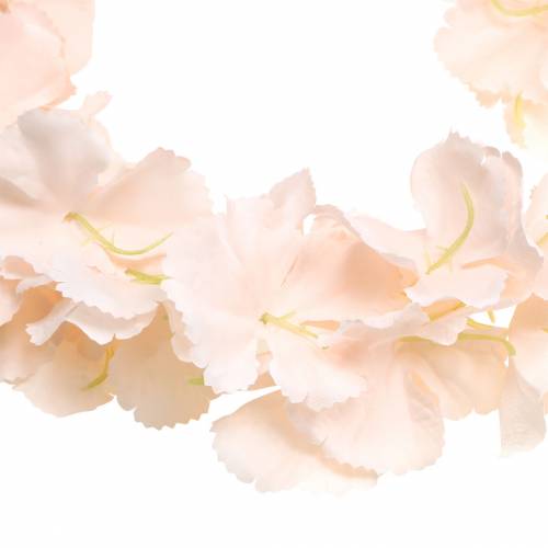 Floristik24 Decorative flower garland artificial apricot 135cm 5-strand