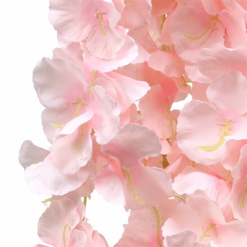 Product Decorative flower garland artificial light pink 135cm 5 strands