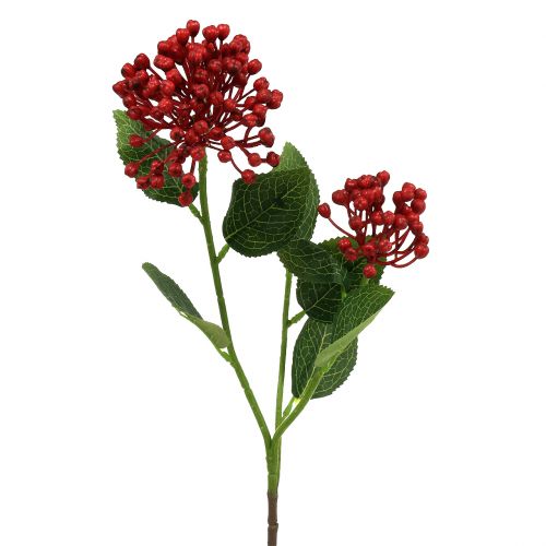 Floristik24 Hydrangea bud branch 55cm red 6pcs
