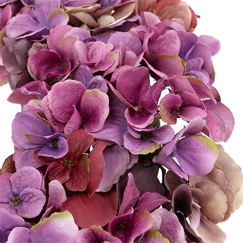 Product Hydrangea wreath Ø35cm Purple, Lilla