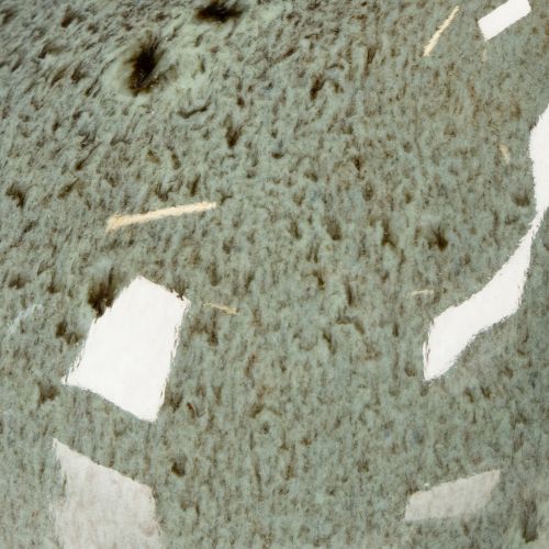 Product Ceramic chicken decorative figure for living area with rustic design and abstract shape, 13cm, 2 pieces