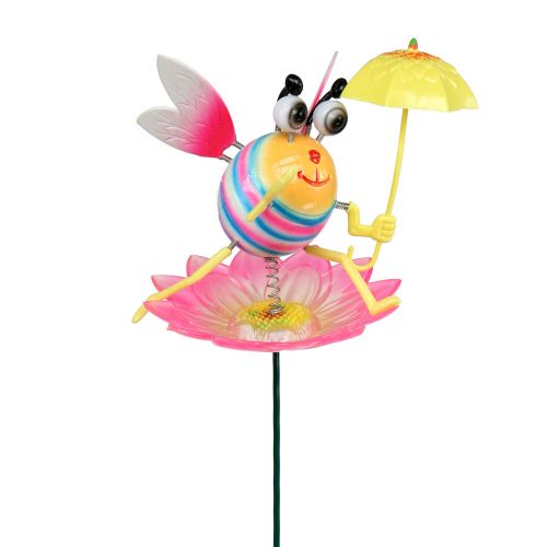 Floristik24 Bumblebee with umbrella garden plug 70cm