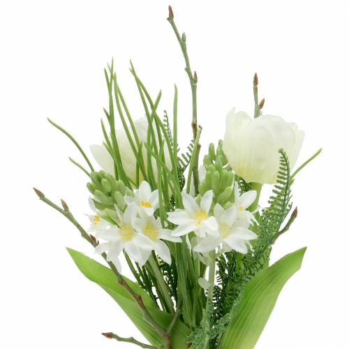 Floristik24 Bouquet with hyacinths and tulips artificial 34cm