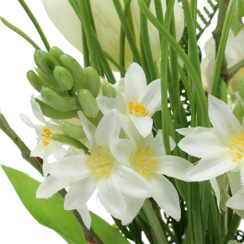 Floristik24 Bouquet with hyacinths and tulips artificial 34cm