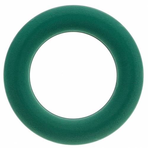 Product OASIS® Floral Foam Wreath Ring Green H3cm Ø25cm 6pcs