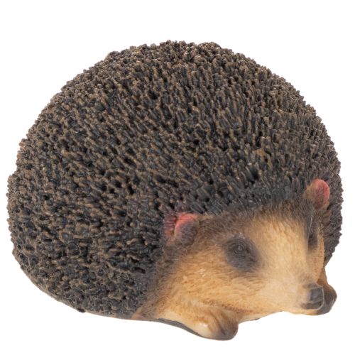 Hedgehog Decorative Figurine for Autumn, 8cm, Polyresin, Brown buy online | Floristik24.co.uk