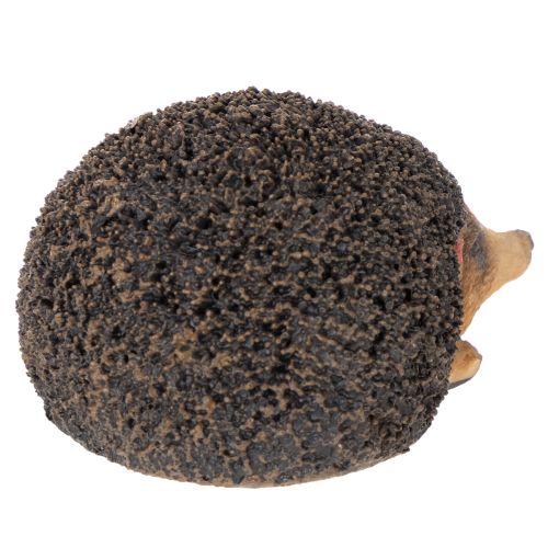 Hedgehog Decorative Figurine for Autumn, 8cm, Polyresin, Brown | Floristik24.co.uk