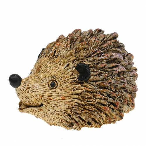 Floristik24 Decoration figure hedgehog nature 6,5cm