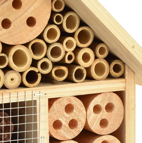 Product Insect house natural insect hotel wood fir natural H21cm