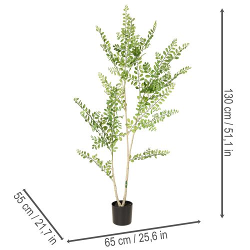 Artificial Potted Plant 130 cm Green Decorative for Indoor Use | Floristik24.co.uk