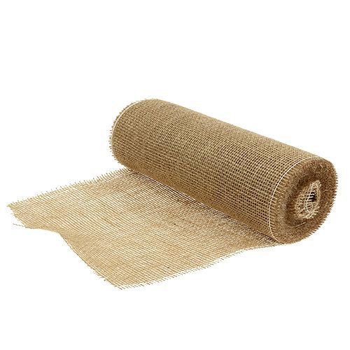 Floristik24 Table runner jute ribbon natural 30cm 10m