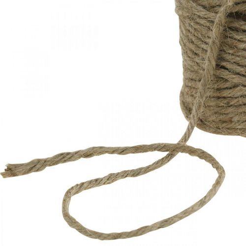 Product Natural jute cord, natural fiber, decorative cord Ø4mm 100m