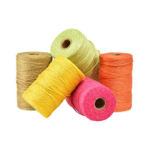 Jute ribbon jute cord ribbon jute decorative ribbon Ø2mm 200m