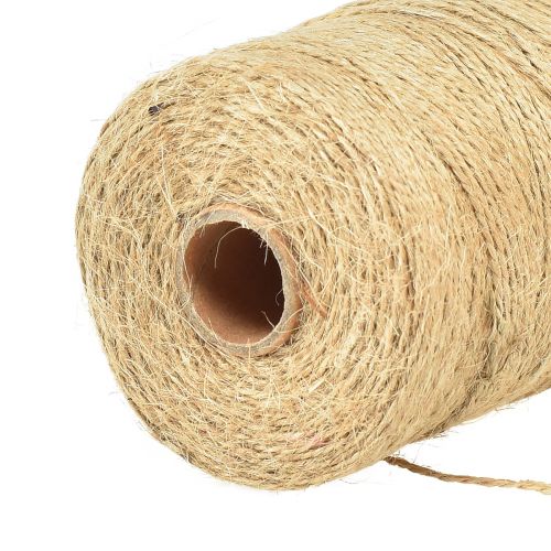 Product Jute ribbon jute cord ribbon jute natural decorative ribbon Ø2mm 200m