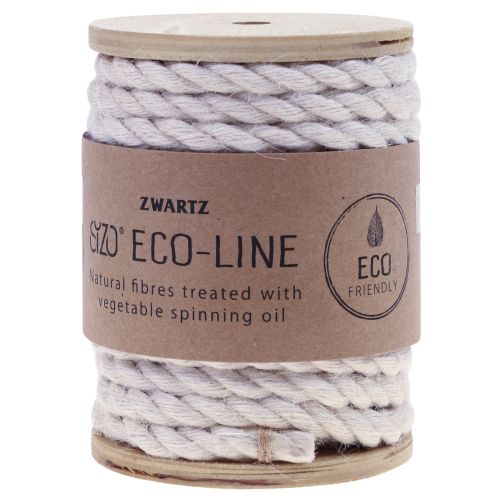 Product Jute ribbon jute cord cord jute decoration cream white Ø7mm 5m