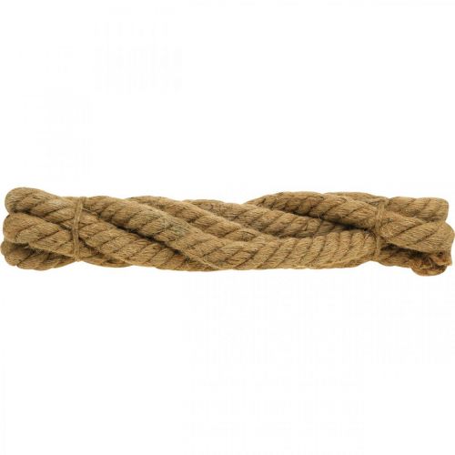 Floristik24 Deco rope maritime jute cord natural summer decoration rope Ø3cm 3m