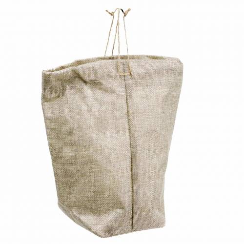 Floristik24 Jute bag 20 × 10cm H30cm gift bag