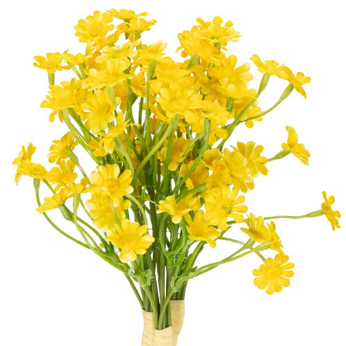 Artificial chamomile as a flower bouquet for fresh and easy-care decoration, 28cm, 3 pieces
