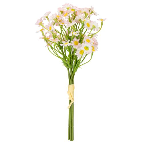 Product Artificial chamomile bouquet for bright and easy-care home decoration, 28cm, 3 pieces