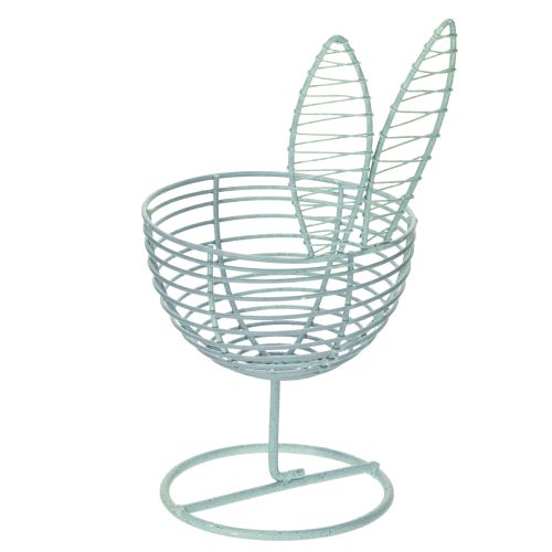 Product Wire rabbit as an open decorative object for modern spring and Easter ideas, 16cm, 3 pieces