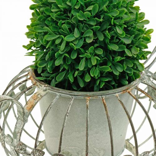 Product Planter decorative coffee pot metal pot for planting L15.5cm Ø11.8cm