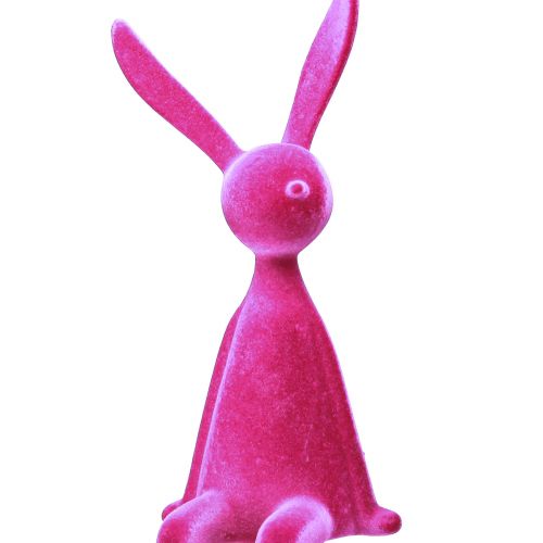Product Edge Stool Rabbit Flocked Sitting Easter Bunny Pink – 2nd Choice – 56cm