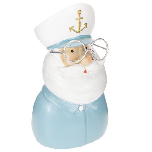 ProductName  
Maritime Captain Decorative Figure with Glasses and Hat – 16cm  

ProductDescription  
<div>  
<h2>Charming Maritime Captain Ornament for Nautical Décor</h2>  
<p>  
This 16cm decorative captain figure is the perfect addition to a home with 