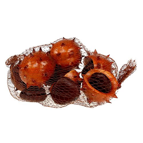 Floristik24 Chestnuts in the net 9pcs