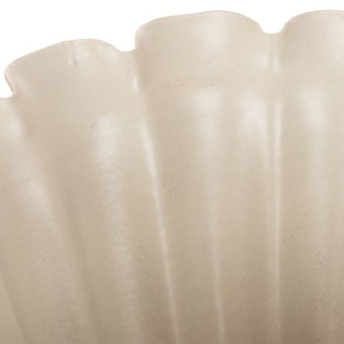 **Cream Decorative Bowl with Flower Petal Design, 9cm**

```html
<h2>Cream Decorative Bowl for Home and Seasonal Styling</h2>

<p>This cream decorative bowl, shaped like an open flower, adds subtle elegance to your home décor. With a height of 9cm, it off | Floristik24.co.uk