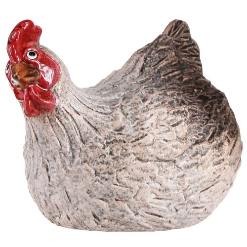 Product Ceramic Decoration Chicken Funny Easter Decoration Figure 16×12×12cm
