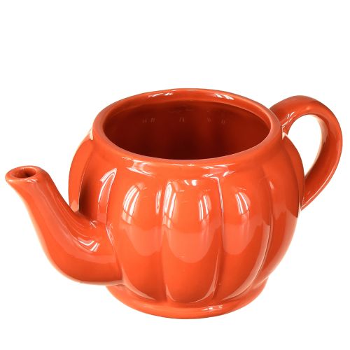 Floristik24 Ceramic planter teapot orange assorted 21.5×13×10cm 2 pcs