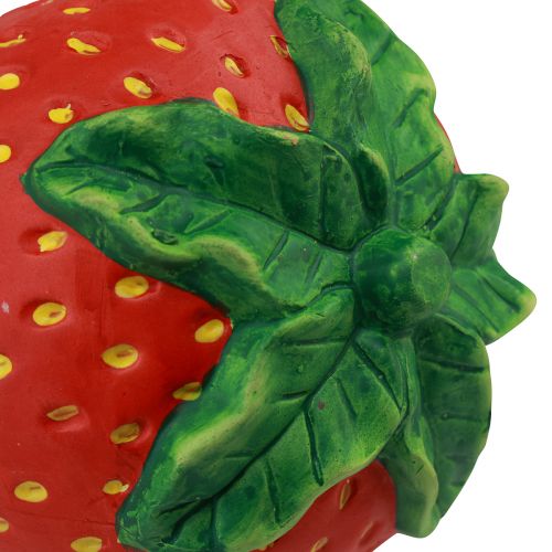 Product Ceramic money box strawberry decoration 17 × 13.5 × 13.5cm