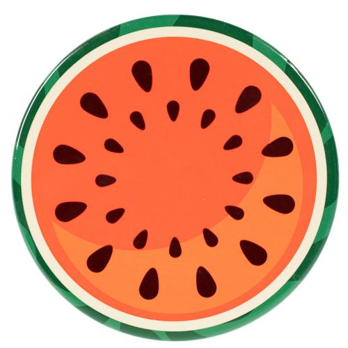 Product Fruit Coaster Set, Fruit Design, Table Decoration, Kitchen &amp; Living Room, 10cm, 6 Pieces