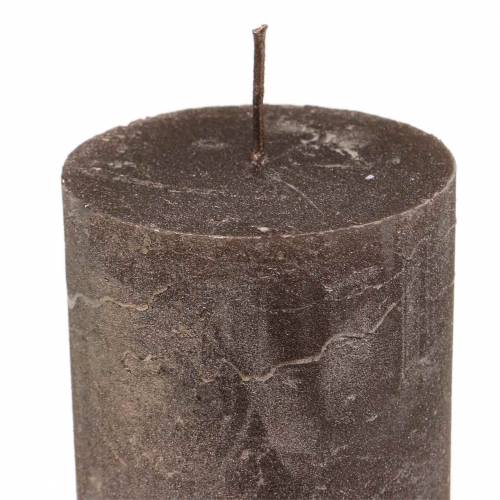 Product Colored candles copper metallic 85×150mm 2pcs