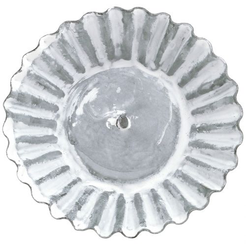 Product Candle holder baking pan grey Ø8.5cm H7.5cm 4pcs