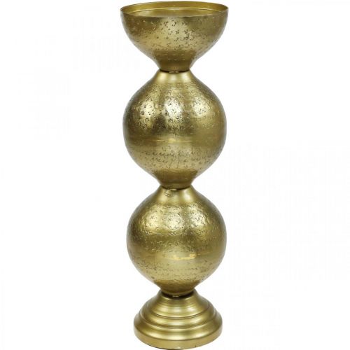 Floristik24 Candle holder oriental tealight holder metal 39.5cm