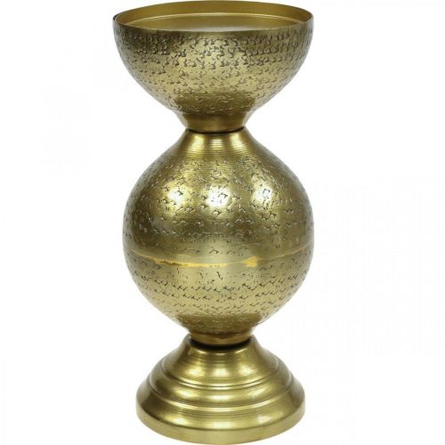 Product Candle holder oriental tealight holder metal 25cm