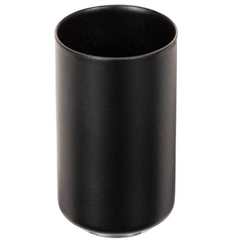 Round magnetic candle holder, matte black, for 25mm taper candles, 4 pieces buy online | Floristik24.co.uk