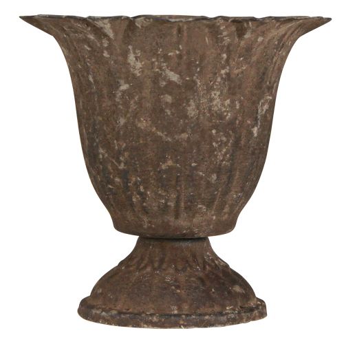 Product Candle holder trophy antique candle holder metal Ø10cm H9.5cm