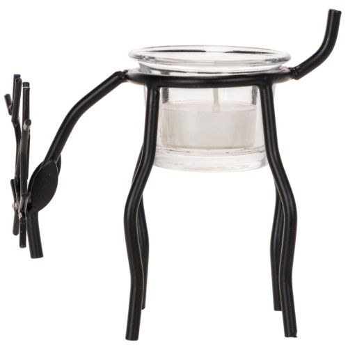 Reindeer candle holder with
