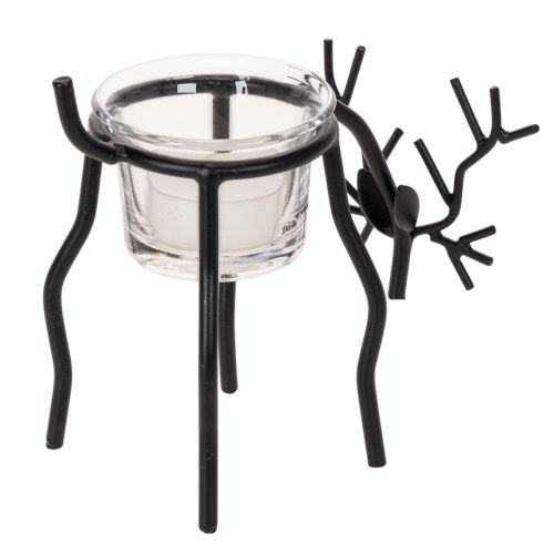 Reindeer candle holder with