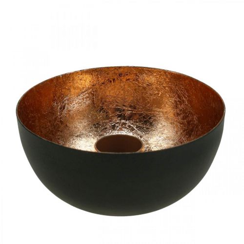Product Candlestick black, bronze stick candlestick Ø10cm H5cm